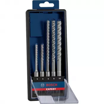 Bosch Expert SDS-plus-7X Hammerbohrer-Satz, 5-teilig, 5/6/8/10 mm