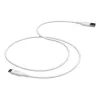 mophie essentials USB-C auf USB-A | Ladekabel 2 m, Weiß, 2 m, USB A, USB C, Weiß