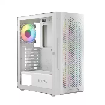 Logic ARAMIS ARGB MINIDI USB 3.0 Gehäuse Weiß