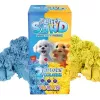 Kinder-Bastelset TUBAN Tuban SET FLUFFY SAND – blau & gelb, 2 × 70 g, Alter 3+