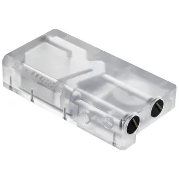 Phanteks Glacier R160C Reservoir, transparente Acryl-Rückplatte, DRGB LED