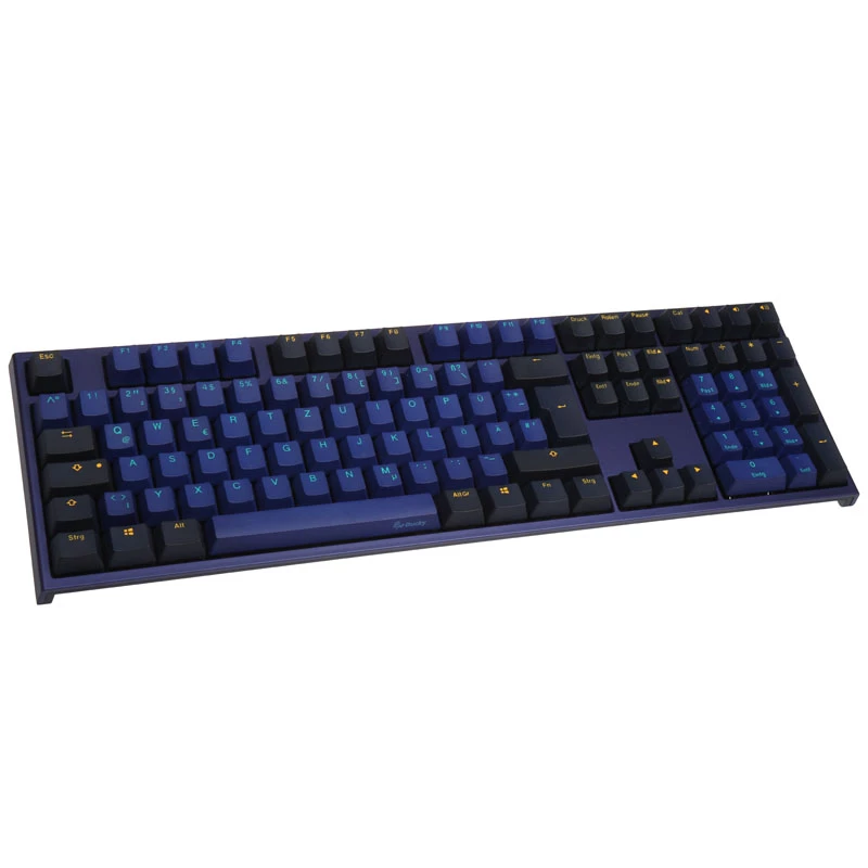 Tastenkappe Ducky Horizon DKSA109-DEPDBBZOH PBT-Material Schwarz Blau