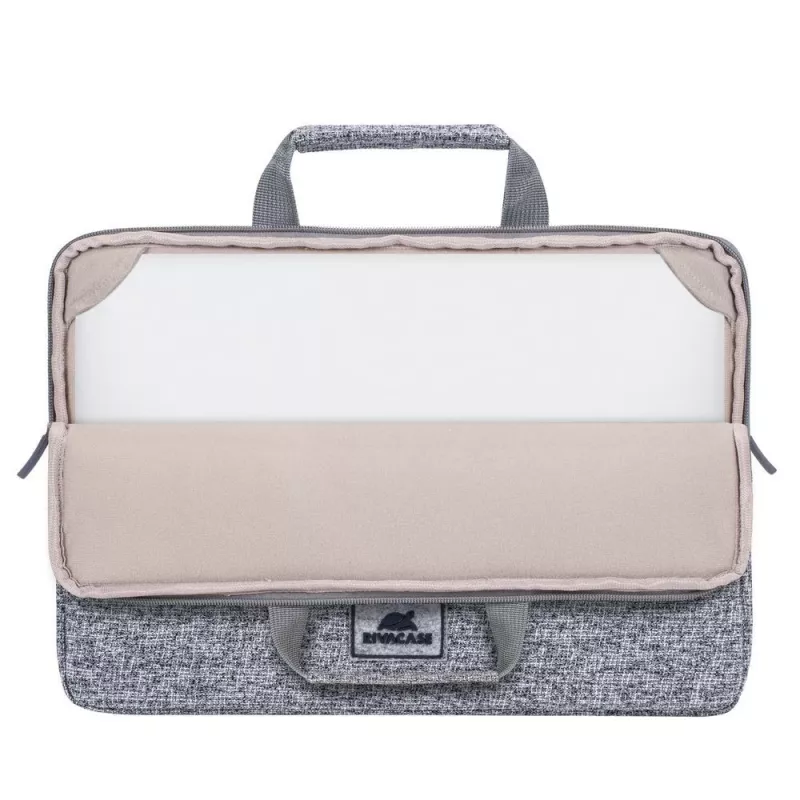 Rivacase Anvik 7913 13,3 Zoll Laptophülle, Hellgrau