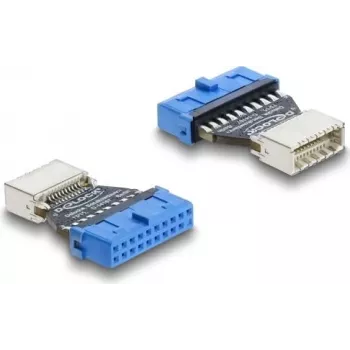 DELOCK Adapter USB 5 Gbps 20‑Pin Header (Pfostenbuchse) auf USB‑B 5Gbps