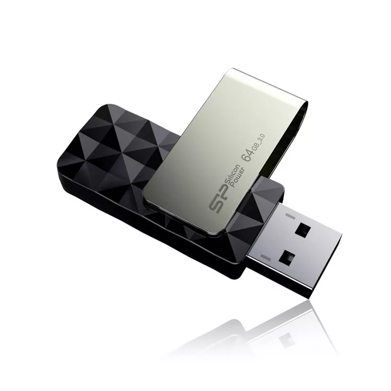 Silicon Power Blaze B30 USB-Stick 64 GB USB Typ-A 3.0 (3.1 Gen 1) Schwarz
