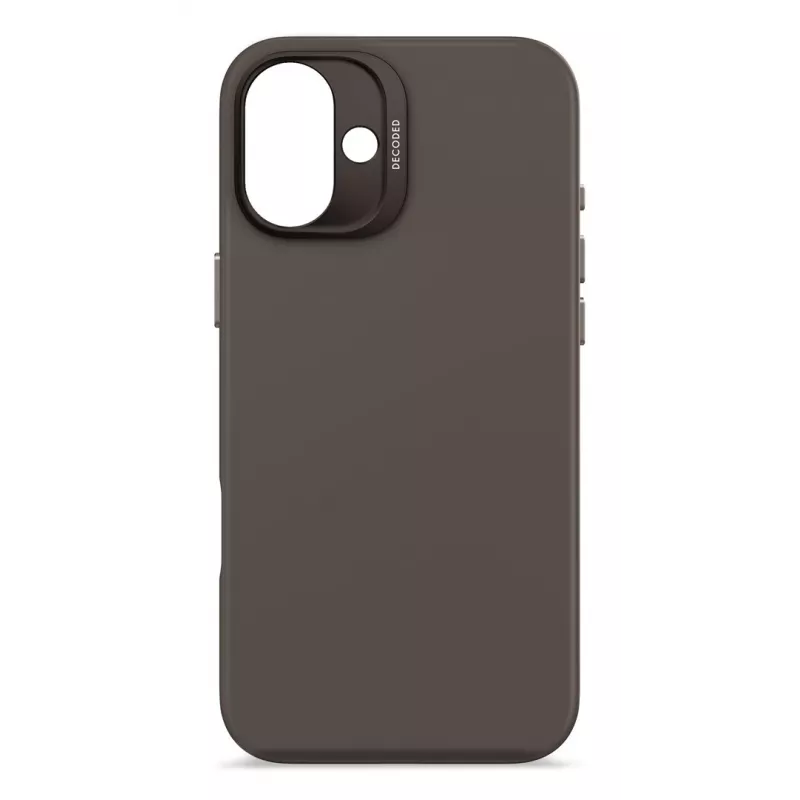 Cover Decoded Silicone Hülle iPhone 16 Plus 17 cm Schwarz