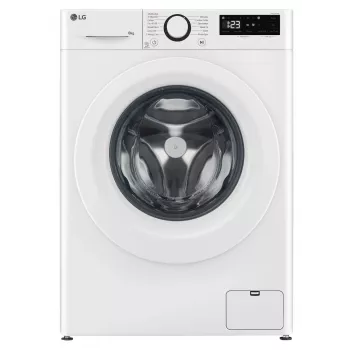 LG | Waschmaschine | F2WR508SWW | Energieeffizienzklasse A-10% | Frontlader | Waschkapazität 8 kg | 1200 U/min | Tiefe 47,5 cm | Breite 60 cm | Display | LED | Dampffunktion