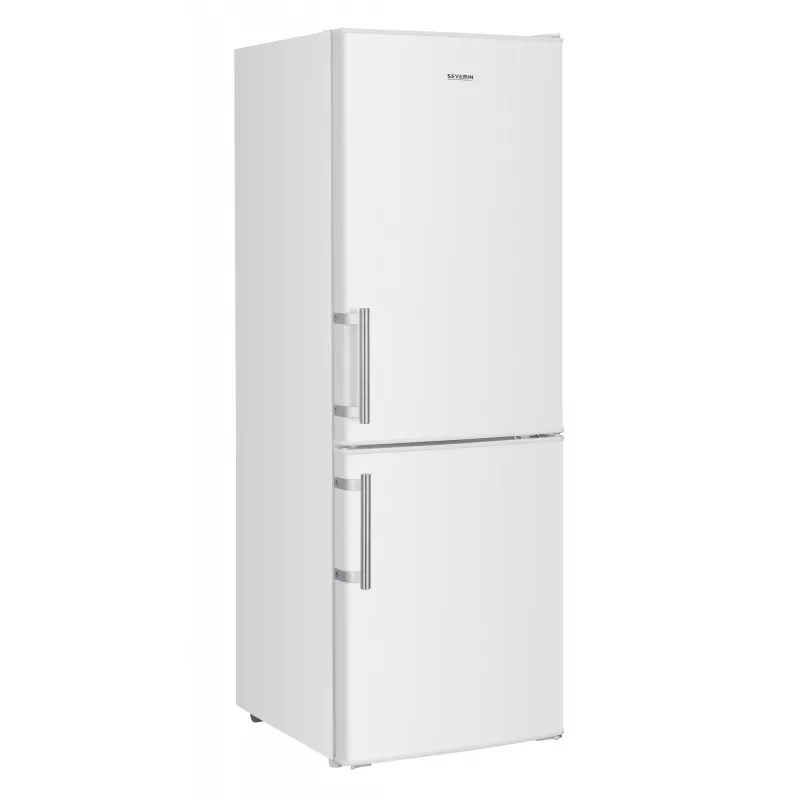 Freistehender Kühlschrank SEVERIN DT 8770 — 173 l Gesamtvolumen, 121 l Kühlteil, 52 l Gefrierteil, weiß