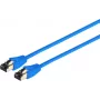 Netzwerkkabel S/CONN 08-41031 Blau 2 m Cat8.1 F/FTP