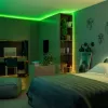 LED-Girlande Twinkly TWD200STP-TEU mehrfarbiger Innenstreifen, 5 cm Abstand, IP20, transparentes Kabel