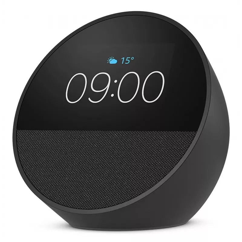 Amazon Echo Spot (2024), schwarz (B0C2S2J7JP)