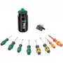 Wera 05100028001 9540 Kraftform XL Bottle Set Schraubendreher-Set