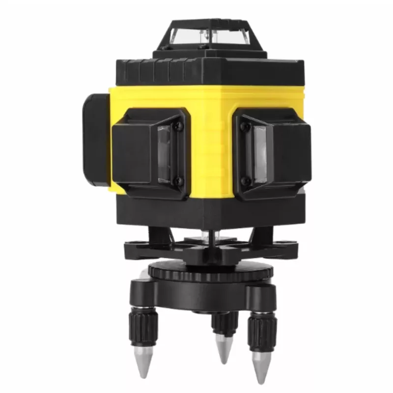 Extralink Laser-Wasserwaage Kreuzlinien-Set 4D mit Stativ