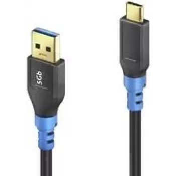 USB-Kabel PureLink FI-U320-020 2m USB 3.2 Gen 1 USB A USB C Schwarz Blau