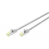 Netzwerkkabel Digitus CAT 6A S/FTP RJ-45 Cat6a 2 m Grau