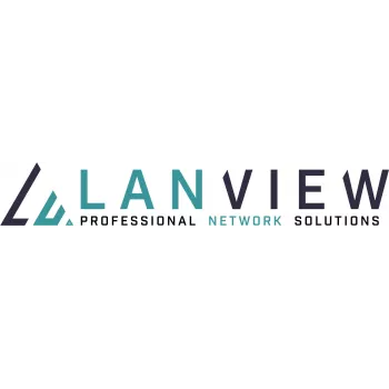 Rack-Zubehör Lanview RAO200WH 1U Weiß 19 Zoll
