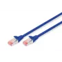 Netzwerkkabel Digitus CAT 6 S/FTP RJ-45 2 m Blau