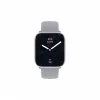 myPhone Watch Pastel Smartwatch, 4,45 cm (1,75 Zoll) AMOLED, 390 x 450 Pixel, Bluetooth 5.3, wasserdicht, Silbergrau