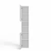 Topeshop S30 weißer Badschrank Weiß