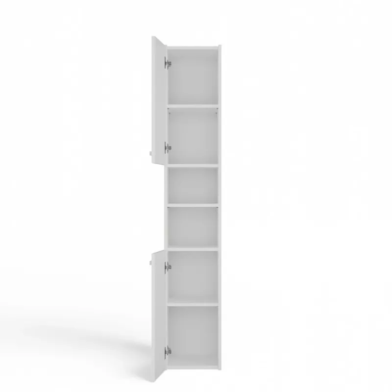 Topeshop S30 weißer Badschrank Weiß