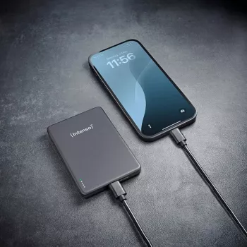 Powerbank USB 10000MAH MAG/Grau 7344034 Intenso