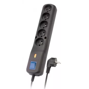 Lestar 5w Lv-530wa, Überspannungsschutz, 2,5 m, Schwarz Lv-530w G-a K. Cz 2,5m