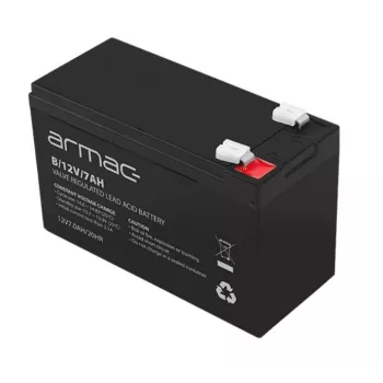 USV-Batterie ARMAC B/12V/7AH — Blei-Säure-Vlies 12V 7Ah, 110A max. Entladestrom, ABS-Gehäuse