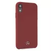 Mercedes-Benz Hard Cover Silicone für Apple iPhone XR Rot MEHCI61SILRE