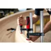 Stangenklemme BESSEY TG30-2K 30 cm Aluminium Schwarz Rot
