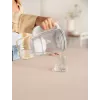 Brita Glass+1 Maxtra Pro Pure Performance Glas-Filterkanne, 2,5 l Gesamtvolumen / 1,5 l gefiltert, spülmaschinenfest, grau