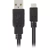 USB 2.0 Kabel, USB-A Stecker > Micro-USB Stecker (schwarz, 2,0 Meter)