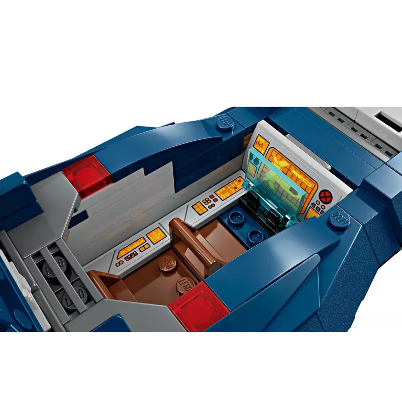 Konstruktionsspielzeug LEGO Marvel Super Heroes X-Jet 76281 mit 5 Minifiguren