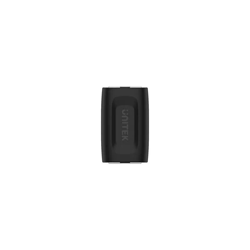 Unitek A1026BK RJ45-Buchse-zu-Buchse-Kupplung, Cat.6, 1 Gbps, Schwarz