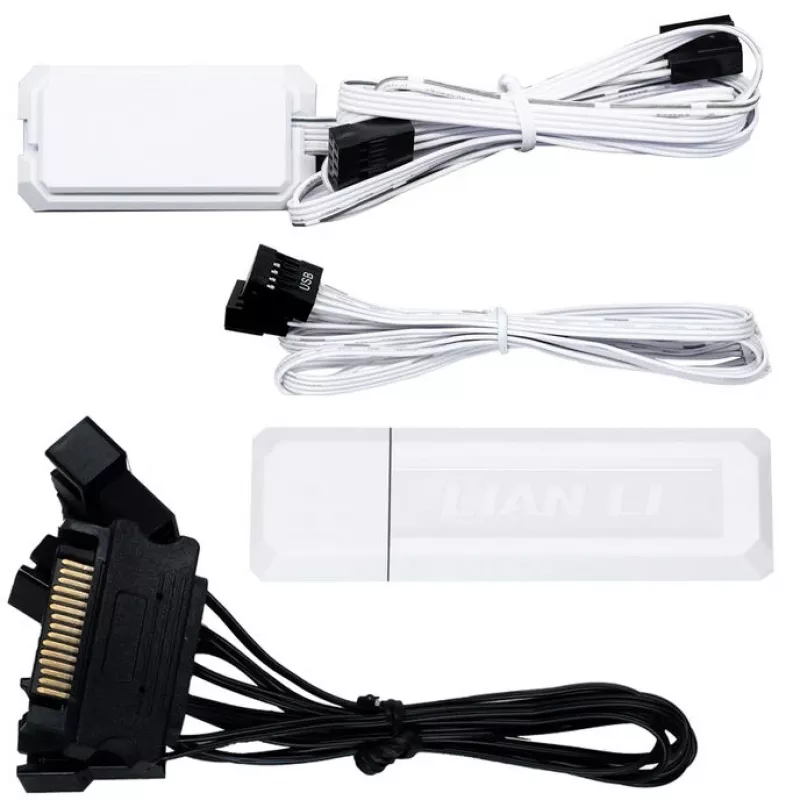 120 mm ARGB PWM Wireless LCD Gehäuselüfter Lian Li UNI FAN TL mit LCD-Display
