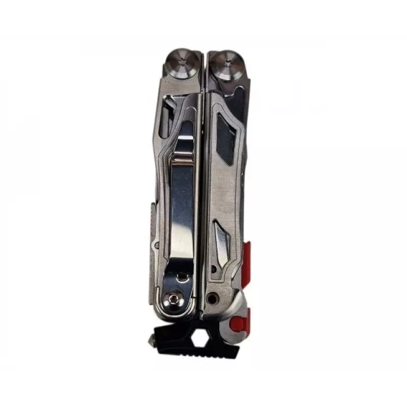 Multitool AZYMUT Giewon FS Fire Starter Multitool mit 19 Werkzeugen, Feuerstein, Pfeife, Gürteltasche (H2038A)