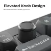 Mechanische Tastatur Keychron V6 Ultra 8K – Full-Size 100% QWERTY, Bluetooth, RGB, Schwarz