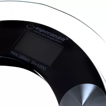 Esperanza - Personenwaage Badezimmer Nza Pilates EBS008K Transparente Farbe (EBS008K)