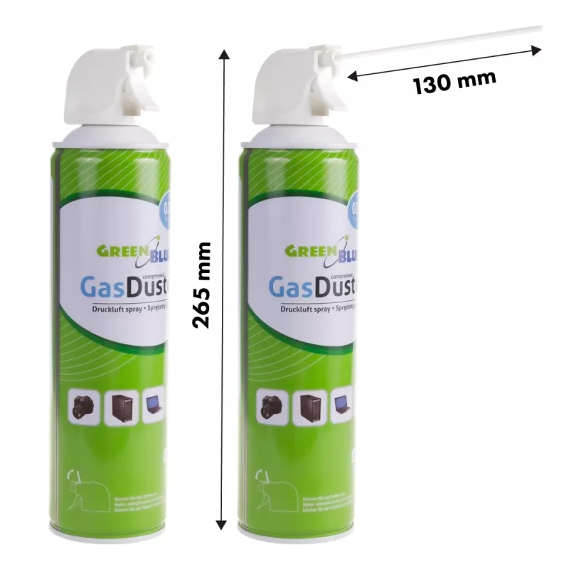 Druckluft GreenBlue GB600 600ml Pistolenzerstäuber - Pistolenspray