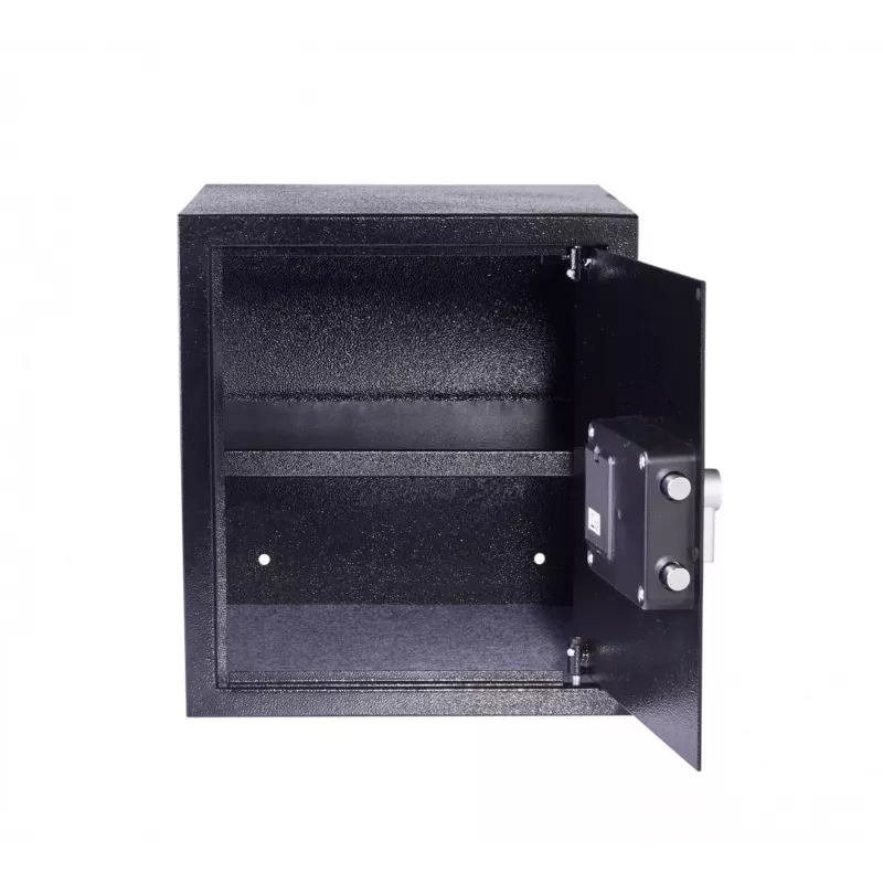 Bürosafe Yale YSV/390/DB2 — 40 L Stahlsafe, schwarz, Kombinationsschloss, Boden-/Wandmontage