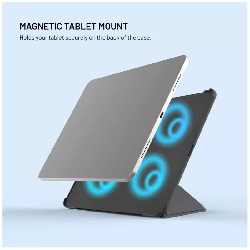 Fixed | Trinity Case | 10,9-11 Zoll | Hülle | Apple iPad 10,9 Zoll (2022)/iPad 11 Zoll (2025) | Schwarz