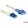 Glasfaserkabel DeLOCK 84881 LC LC/APC OS2 0,5 m Gelb