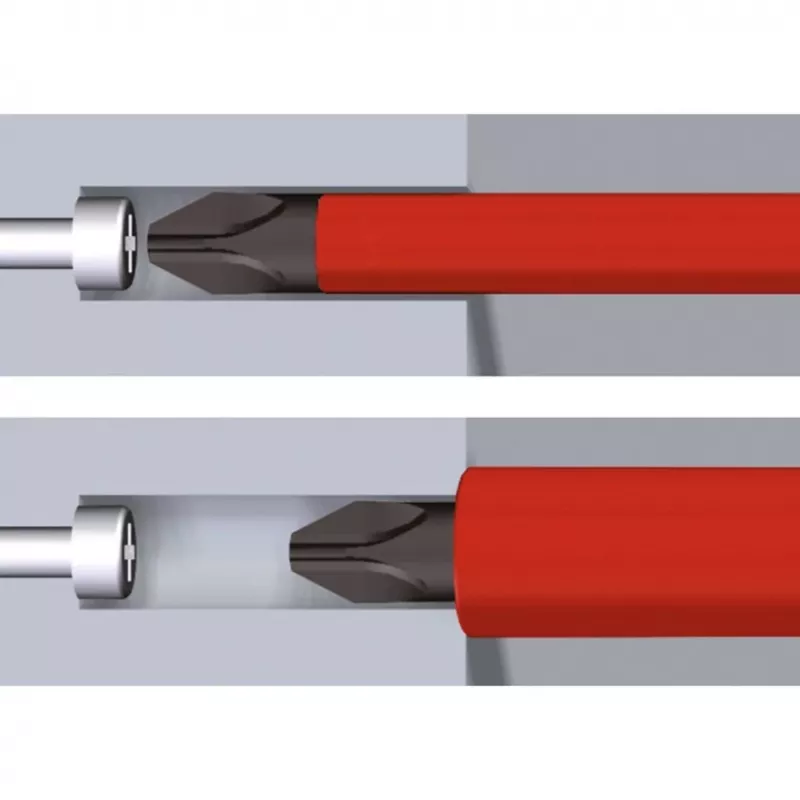 Wiha Schraubendreher-Set SoftFinish electric schlankFix, 6-teilig