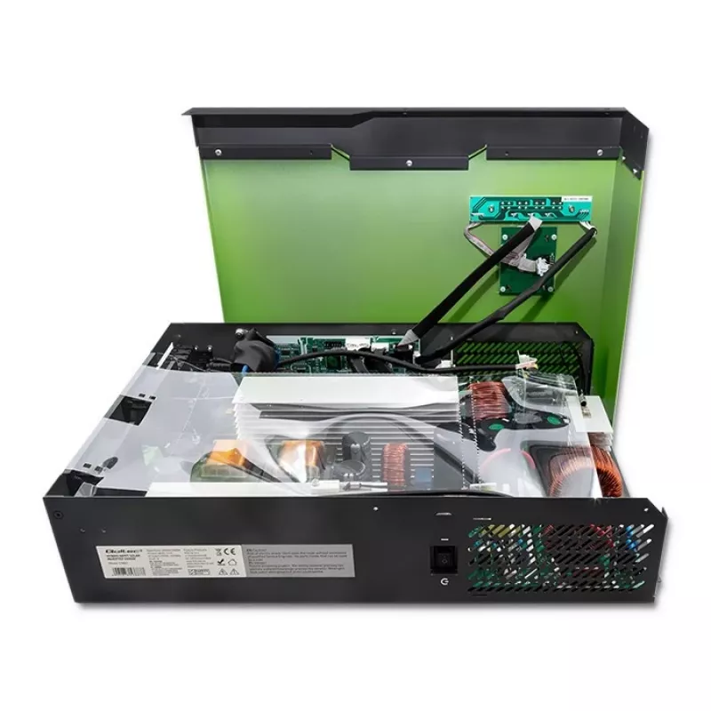 Off-grid inverter Qoltec 53887 solar inverter 10 kVA Lithium Polymer Schwarz