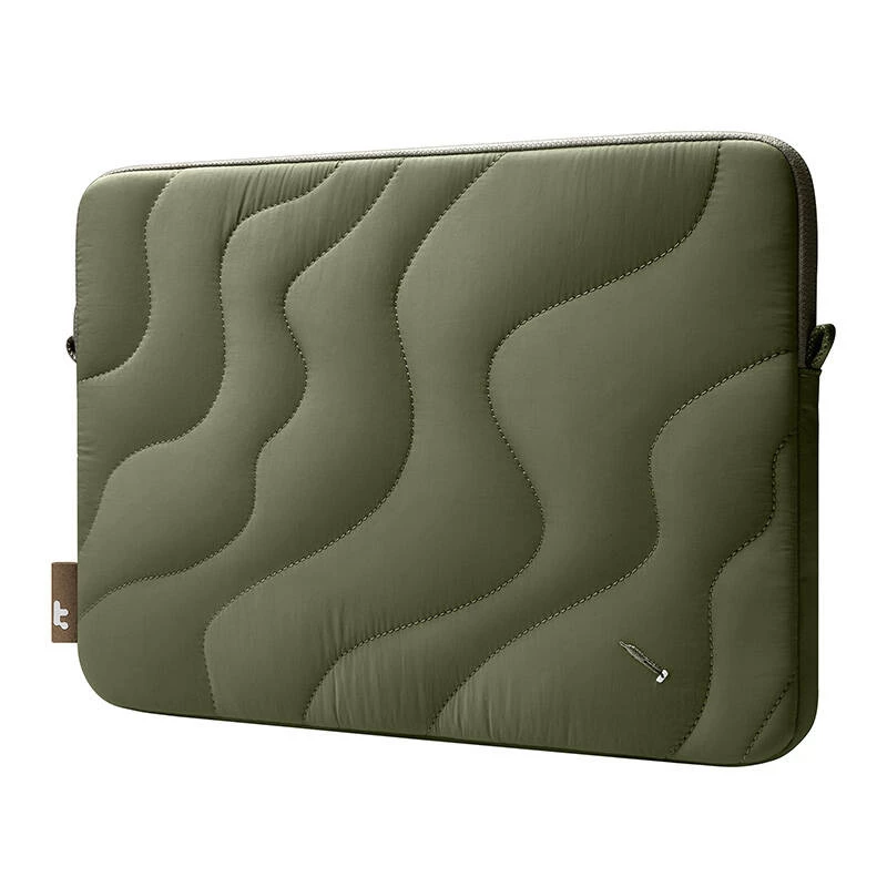 Laptop-Hülle Tomtoc Terra-A27 für 14-Zoll-Laptops, grün, Modell TMT186