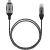 Goobay Ethernet-Kabel USB-C 3.1 auf RJ45 schlank 5 m – verbindet Router, Modem oder (74405)