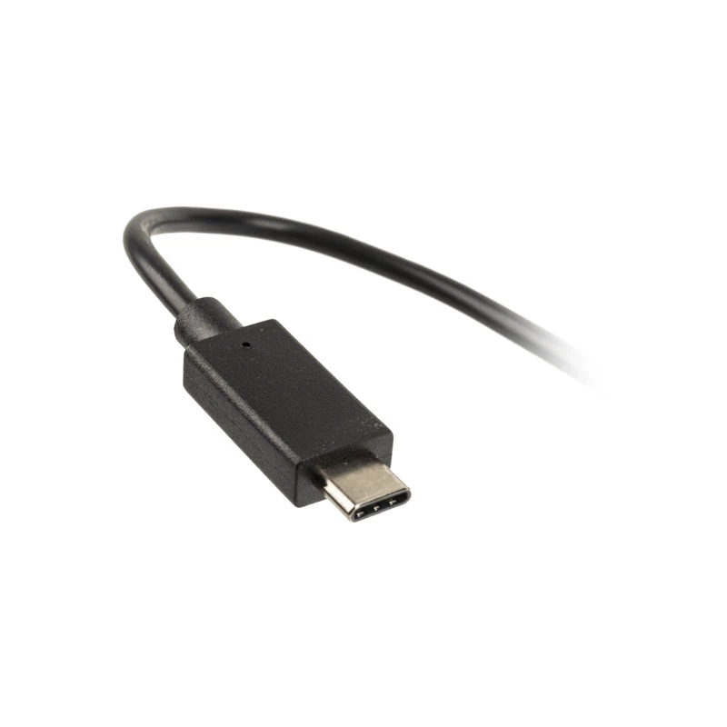 Indoor AC Fast Charger Akasa AK-PK15-02CM — 15W, USB-C 3A, 1.5 m Kabel, Schwarz