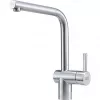 Armatur Atlas Neo Schwenkauslauf seitlich HP Edelstahl-Version