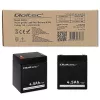Qoltec 53033 AGM-Akku 12 V 4,5 Ah, max. 1,35 A, wartungsfrei