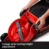 Rasenmäher mit Schubbetrieb EINHELL GE-CM 18/30 Li — 18V, 3,0Ah, 30 cm Schnittbreite, 25 L Fangkorb