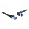 Netzwerkkabel DeLOCK RJ45 Cat.6A S/FTP 2m Schwarz